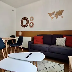 Laennec/ Apprt 1 Ch Chaleureux/ Proche Centre-ville/ Bus Et Tram à Côté/ Saint-martin Appartement Brest